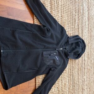 Patagonia Textured Black Full-Zip Jacket